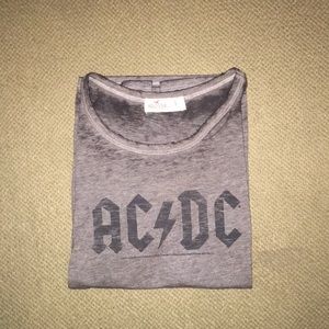 Gray AC/DC shirt